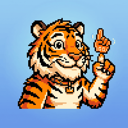 Tie Game Tiger logo